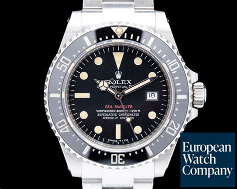 1967 rolex sea dweller for sale|Rolex Sea-Dweller references.